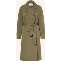 Klassischer A-Linien Trenchcoat mit Reverskragen und Gürtel für Damen COMMA