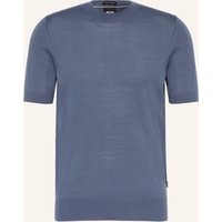 Boss Strickshirt Umauro blau