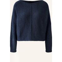 Oui Pullover blau