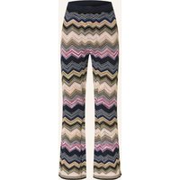 Oui Oui Strickhose Mit Glitzergarn rosa