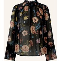 Oui Oui Blusenshirt Mit Rüschen schwarz
