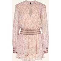 Boss Kleid Darmia Mit Rüschen rosa