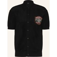 AMIRI Amiri Kurzarm-Hemd Comfort Fit schwarz