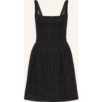 HUGO Bouclé-Kleid Kuminal schwarz