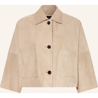 ARMA Arma Lederjacke Mit 3/4-Arm beige