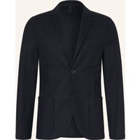 HARRIS WHARF LONDON Harris Wharf London Piqué-Sakko Slim Fit blau