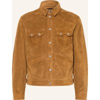 Dsquared2 Lederjacke braun