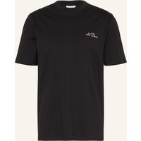 Les Deux Les Deux T-Shirt Wild Flower schwarz