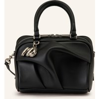 Marc Jacobs Handtasche The Micro Bauletto Wave Mini schwarz