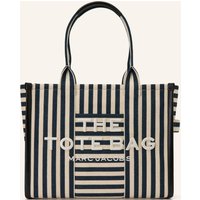 Marc Jacobs Shopper The Large Tote Striped Canvas blau