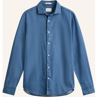 Gant Gant Hemd Regular Fit blau