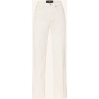 7 For All Mankind Flared Jeans Tailorless Modern Dojo weiss