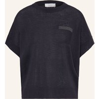 PESERICO Peserico Strickshirt Mit Leinen blau