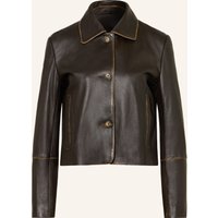 STUDIO AR Studio Ar Lederjacke Cleo braun