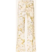 CAMBIO Bootcut-Hose Fabienne beige