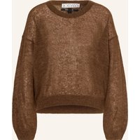 10DAYS 10days Pullover Mit Alpaka braun