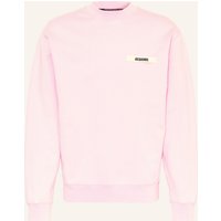 JACQUEMUS Jacquemus Sweatshirt Le Sweatshirt Gros Grain rosa