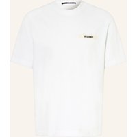 JACQUEMUS Jacquemus T-Shirt Le Tshirt Gros Grain weiss