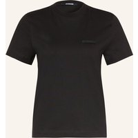 JACQUEMUS Jacquemus T-Shirt Le T-Shirt Gros Grain schwarz