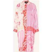 yippie hippie Yippie Hippie Hemdblusenkleid pink