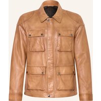 Milestone Milestone Lederjacke Msalexis braun
