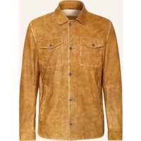 Milestone Milestone Lederjacke Msbianco beige