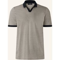 BEIGE / DUNKELBLAU