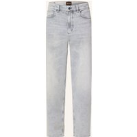 Boss Jeans Arlo Cropped Taper Fit grau
