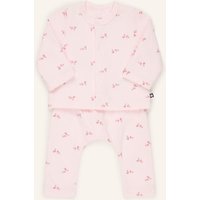PETIT BATEAU Petit Bateau Set: Sweatjacke Und Leggings rosa