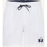 LA MARTINA La Martina Badeshorts weiss