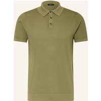 DRESSLER Dressler Strick-Poloshirt gruen