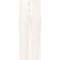 AGNONA Agnona Leinenchino Regular Fit weiss