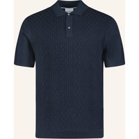 ROY ROBSON Strick-Poloshirt blau