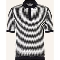 CINQUE Strick-Poloshirt Ciflavien blau
