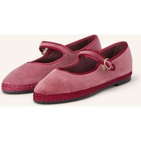 FLABELUS Flabelus Mary-Jane-Ballerinas Theresa rot