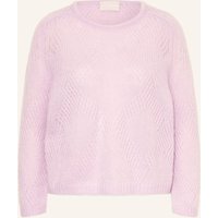 HEMISPHERE Hemisphere Pullover Mit Cashmere lila