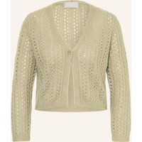 HEMISPHERE Hemisphere Strickjacke Mit Cashmere gruen
