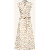 HEMISPHERE Hemisphere Kleid Lubis Mit Seide weiss