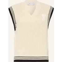 AMI PARIS Ami Paris Pullunder weiss