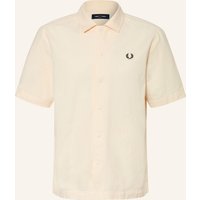 Fred Perry Fred Perry Kurzarm-Hemd Comfort Fit weiss