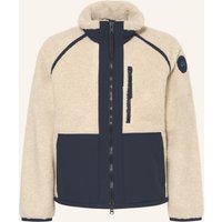 Canada Goose Teddyfell-Jacke Im Materialmix beige