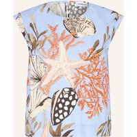 Marella Marella Blusentop blau