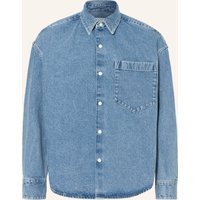 studio seidensticker Studio Seidensticker Jeanshemd Studio Comfort Fit blau