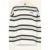 KARO KAUER Karo Kauer Piqué-Poloshirt weiss