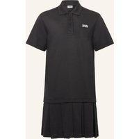 JOOP! JEANS Piqué-Polokleid Tadena schwarz