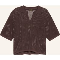 Herrlicher Herrlicher Strickshirt Anna Maria braun