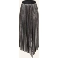 AllSaints Allsaints Plisseerock Jax silber