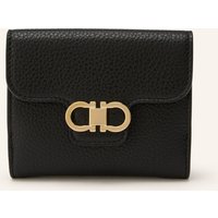 FERRAGAMO Ferragamo Geldbörse Gancio schwarz