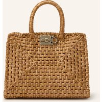 FERRAGAMO Ferragamo Handtasche Mit Pouch braun