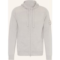 Stone Island Strickjacke Ghost Aus Cashmere grau